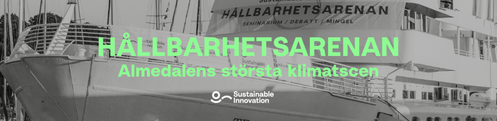 Hållbarhetsarenan – Almedalens största klimatscen